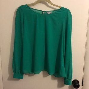 Women’s green blouse